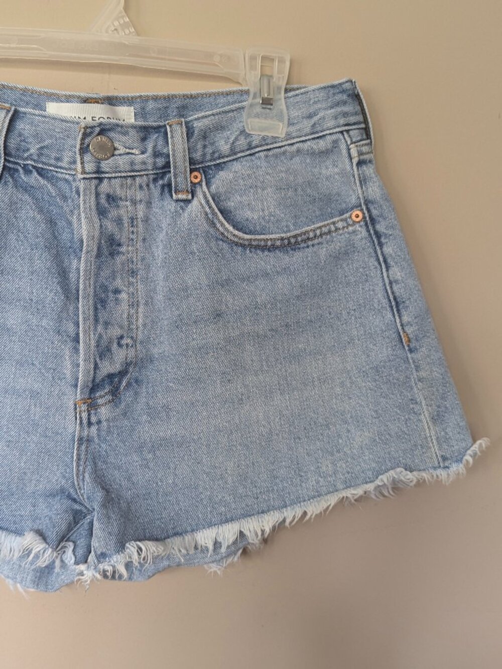 Denim Forum The Ex-Boyfriend Hi-Rise Denim Short - Picture 3 of 13